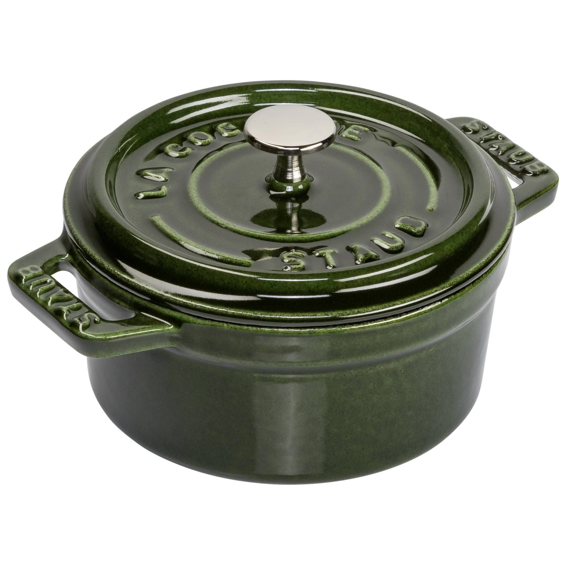 Staub 40509-804-0 Mini Round Cocotte 10 cm Basil
