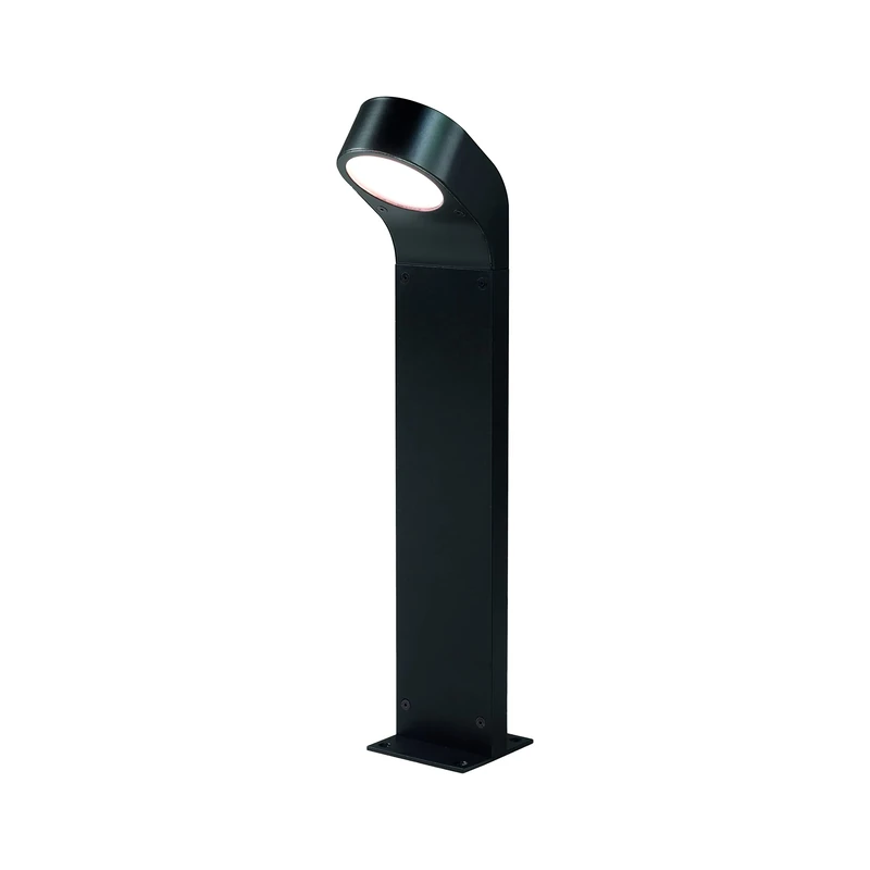 Astro Exterior Bollard Light, Aluminium, GX53, 9 W, Textured Black