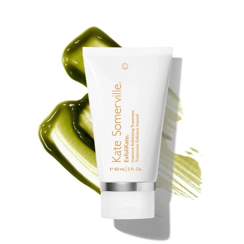 Kate Somerville ExfoliKate Intensive Exfoliating Treatment – Salicylic Acid and Lactic Acid Super Facial Scrub and Mask, Improves Texture and Pores, 60 mL