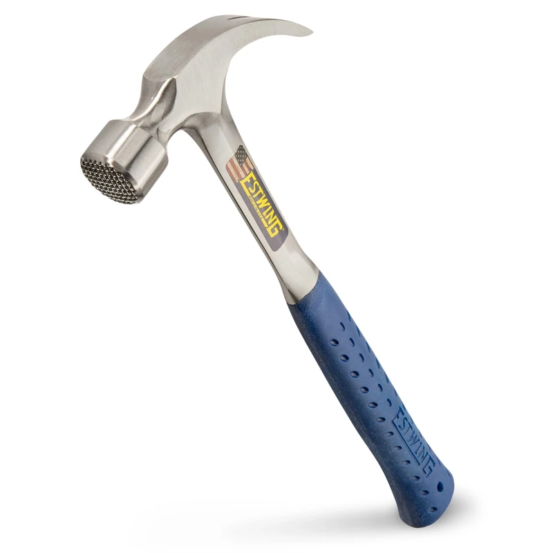 Estwing E3-22CMR 22oz 13.5-inch Milled Face Framing Hammer with Vinyl Shock Reduction Grip