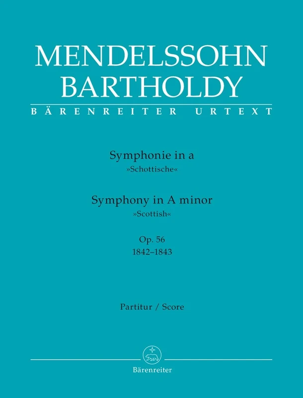 Symphony No.3 in A minor Op.56 Scottish (Full Score)
