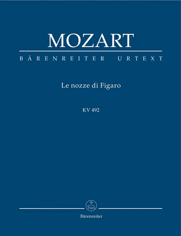 Le nozze di Figaro (The Marriage of Figaro) K.492 (Study Score)