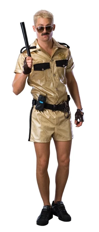 Rubies 888753 Reno 911 Lt. Dangle Costume Adult, Gold, One Size - Image 1