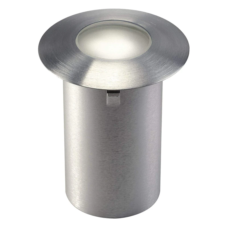 SLV Ground recessed Light Trail-LITE 60 / LED Spotlight for Terrace, Outdoor Spotlight, recessed lamp Garden, Ground lamp for Outdoor / IP65 3000K 10lm Stainless Steel