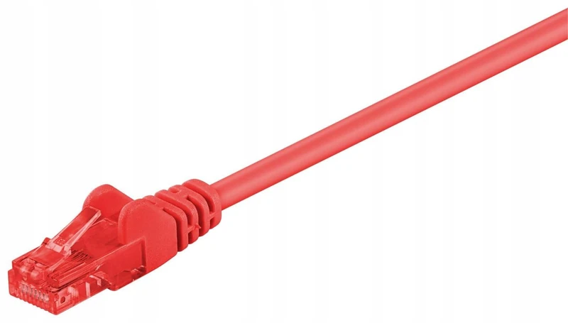 Microconnect Cat6 UTP Cable – 25 m LSZH 25 m Red – Network cable 25 m, Male/Male, Red