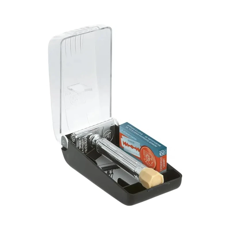 Merkur & Dovo Progress Adjustable Safety Razor and Blades