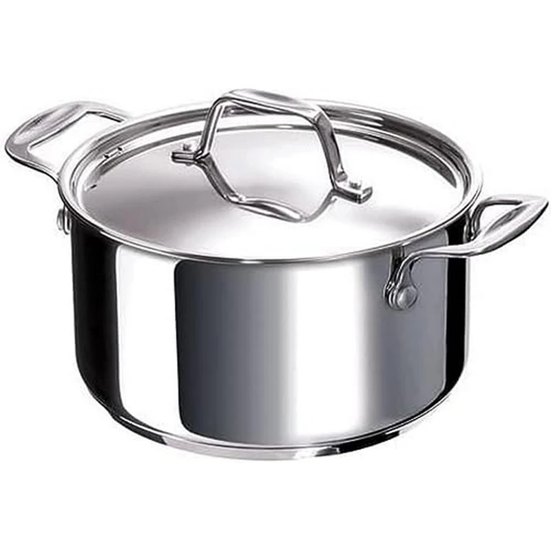 Beka Chef Stainless Steel Casserole with Lid 28 cm