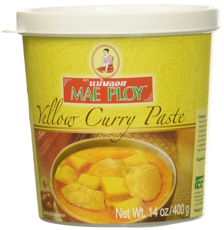 Mae Ploy Thai Yellow Curry Paste 400 g