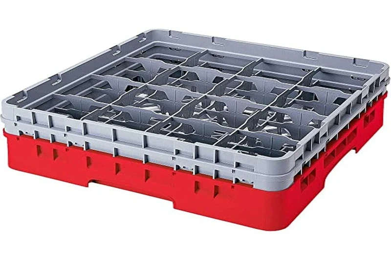 Cambro Baskets, Polypropylene, red, 11.11 cm x 23.8 cm