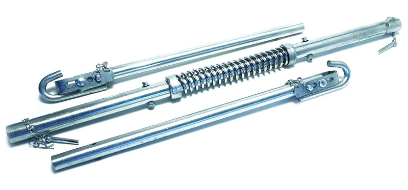 Hilka 83959520 2 Tonne Tow Bar with Damper, Silver - Image 1