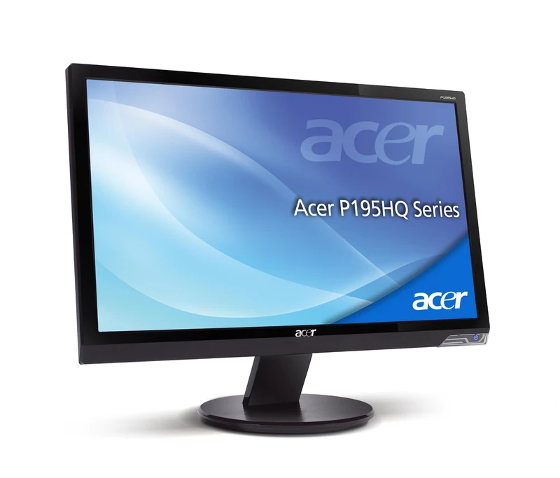 Acer P195HQ 18.5-inch Widescreen LCD HD, TFT Monitor, 50000:1, 5m, 300/m2, VGA, Glossy Black