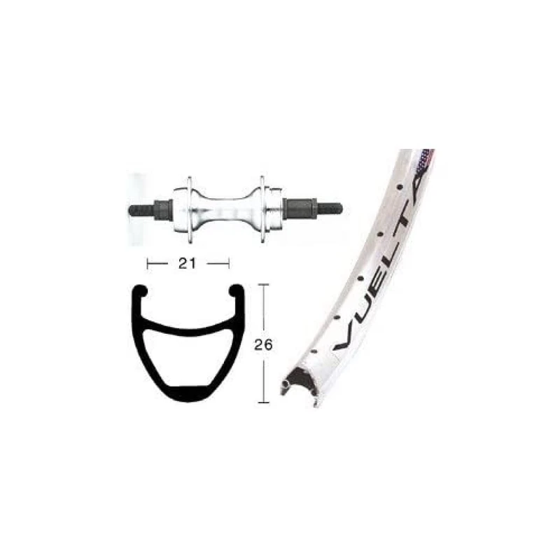 Bike-Parts Unisex - Adult H-Rad 75Schr ZKR Balance Bike, Silver, 1 Size