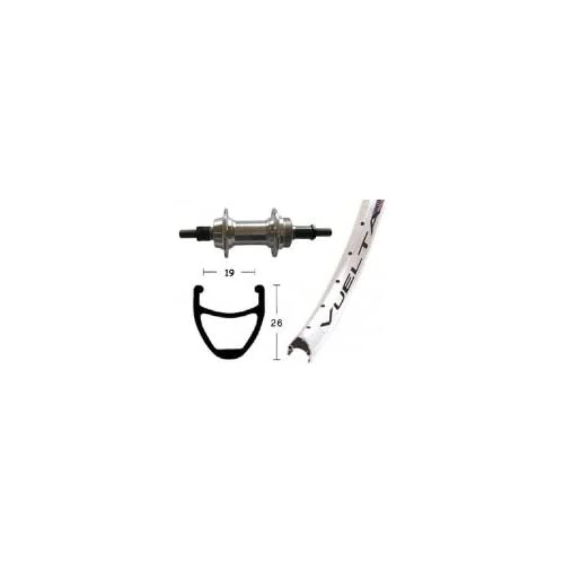Bike-Parts Unisex – Adult H-Bike 9Schr ZKR Balance Bike, Silver, 1 Size