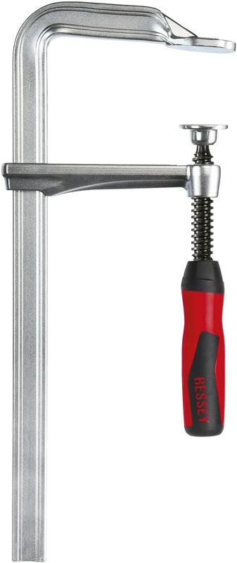 Bessey GZ50-2K All-Steel Table Clamp, Grey/Red, 500/120 mm