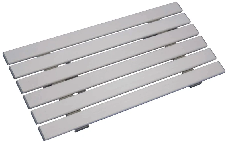 Aidapt White Width Adjustable Easy Clean Bath Board Bath Transfer Board to Fit Baths Between 535 and 625mm Bathroom Aid