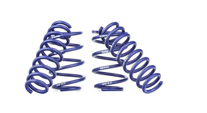 H&R Lowering Springs compatible with BMW 1/3-Series E90 Sedan/E92 Coupé 2WD 2004- FA35-50/RA20-25mm