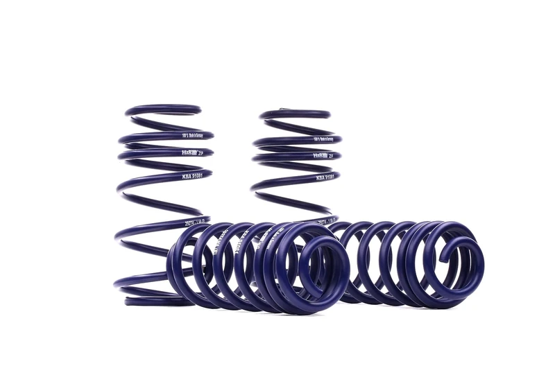 H&R Lowering Springs compatible with Audi Q3 4WD/Volkswagen Tiguan 4WD/Touran/Cross Touran from 1131kg FA-Load 2003- FA25-35/RA35-40mm