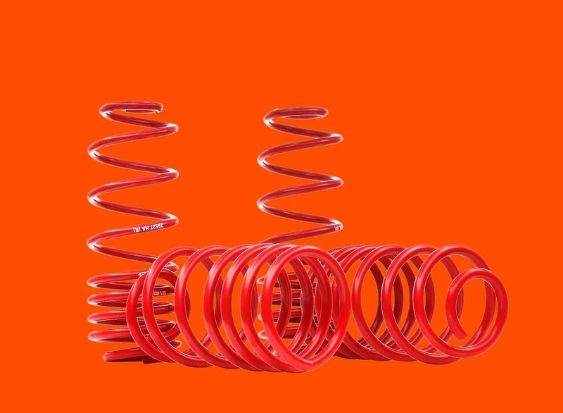 H&R Lowering Springs compatible with Seat Leon/Toledo/Volkswagen Bora/Golf IV 2WD 1997- FA20-50/RA20-50mm