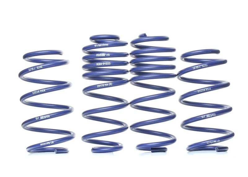 H&R Lowering Springs compatible with Seat Leon (Cupra/FR/R)/Volkswagen Golf V GT(I) 2005- FA30-40/RA30-40mm