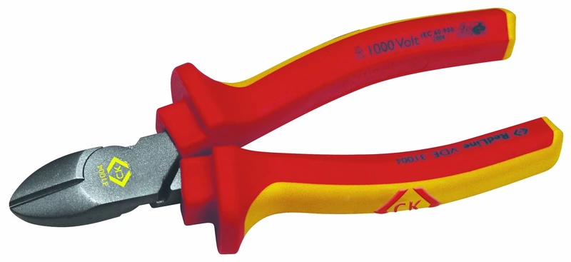 C.K 431017 VDE Standard Side Cutter, Red, 160 mm - 6"