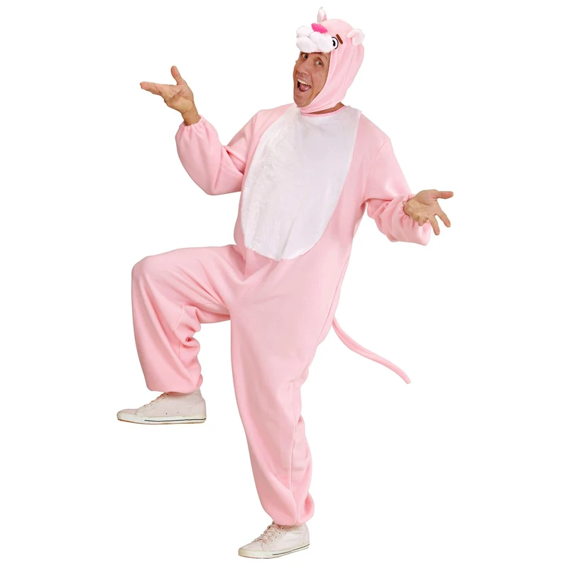 Mens Funny Panther Costume Small UK 38/40" for Animal Jungle Farm Fancy Dress
