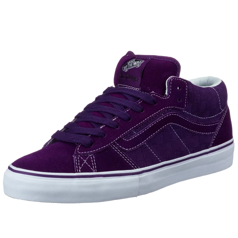 Vans Men's La Cripta Dos MID (Check Jaquard) Purple VF4B0RS 13 UK