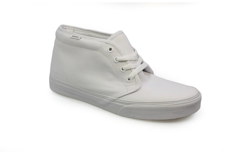 Vans Unisex-Adult Chukka Boot Canvas True White Trainer VEGTW00 14 UK - Image 1