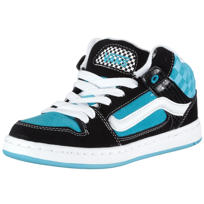 Vans Women's Kaylyn Mid (Check) Black/Blue VINL0RY 7 UK - Image 1