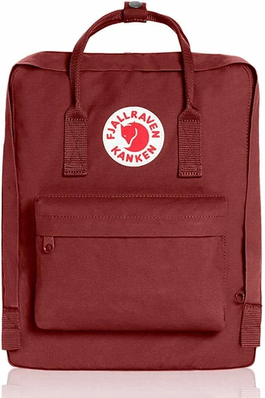 Fjallraven Kanken Backpack, Red, 38 x 27 x 13 cm, 16 L