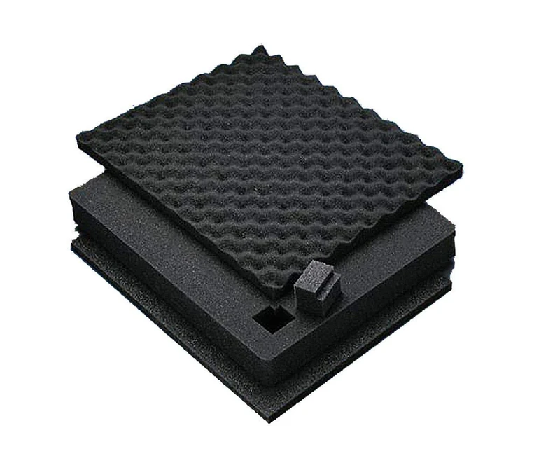 PELI 1521 Replacement Foam Set, Original PELI Protector Case accessory, Compatible with: PELI 1520, Colour: Black