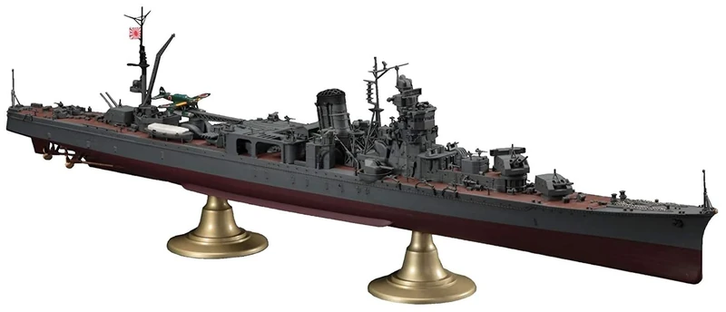 Hasegawa 1:350 Scale IJN Light Cruiser Yahagi Operation Ten-Ichi-Go 1945" Model Kit