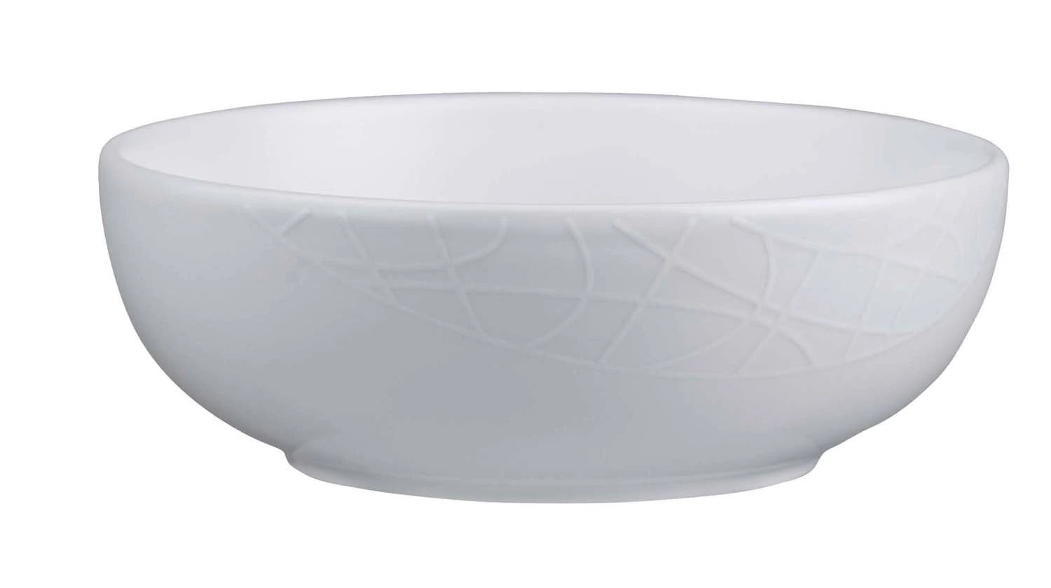 Churchill Jamie Oliver Little Tinker Porcelain Bowl, Hearts Pattern, 17cm, 250ml, Microwave & Dishwasher Safe