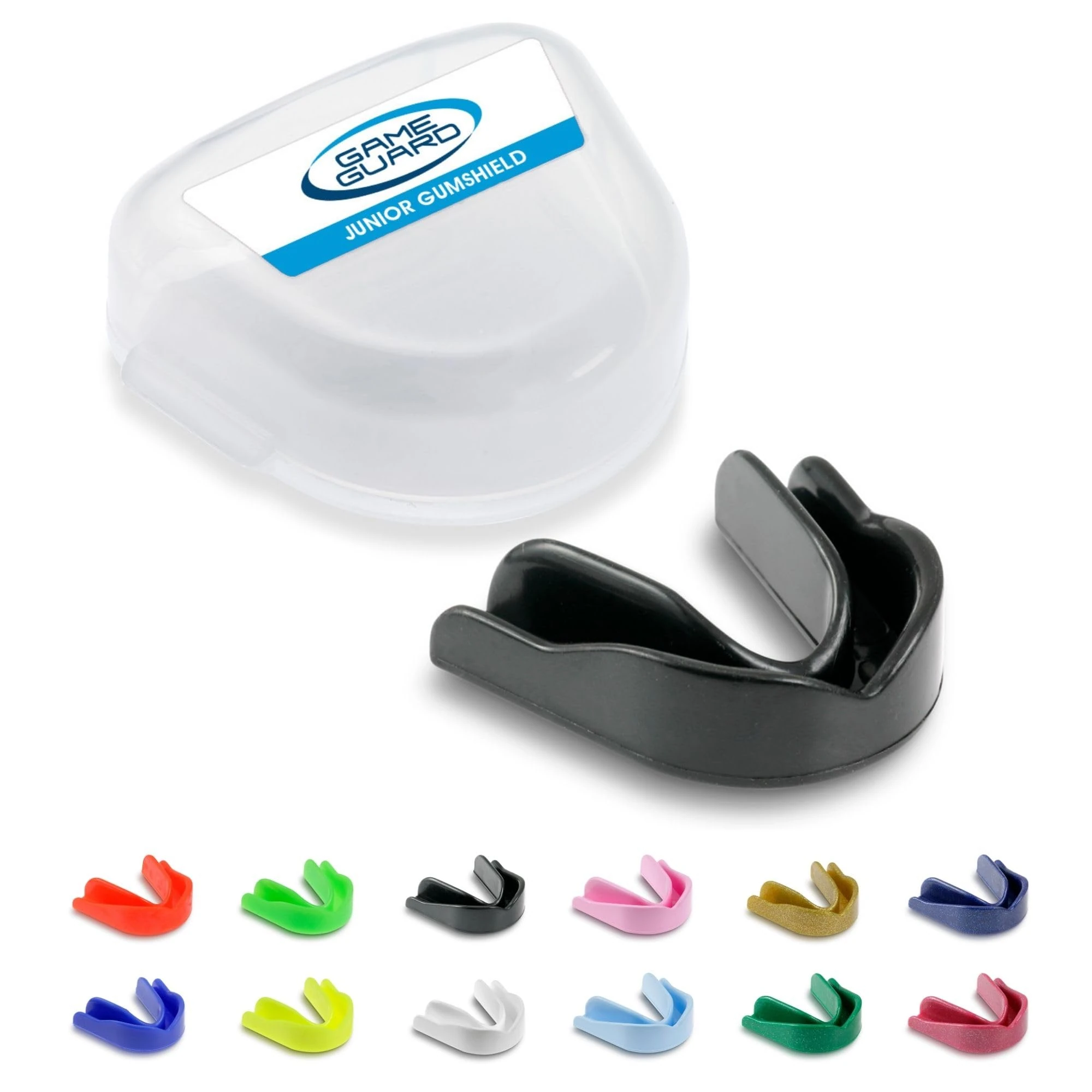 GAME GUARD Boil & Bite Mouth Guard/Gum Shield – Mouldable Mouthguard/gumshields - CE Approved, School Sports, Rugby, Hockey, Boxing, GAA, Martial Arts