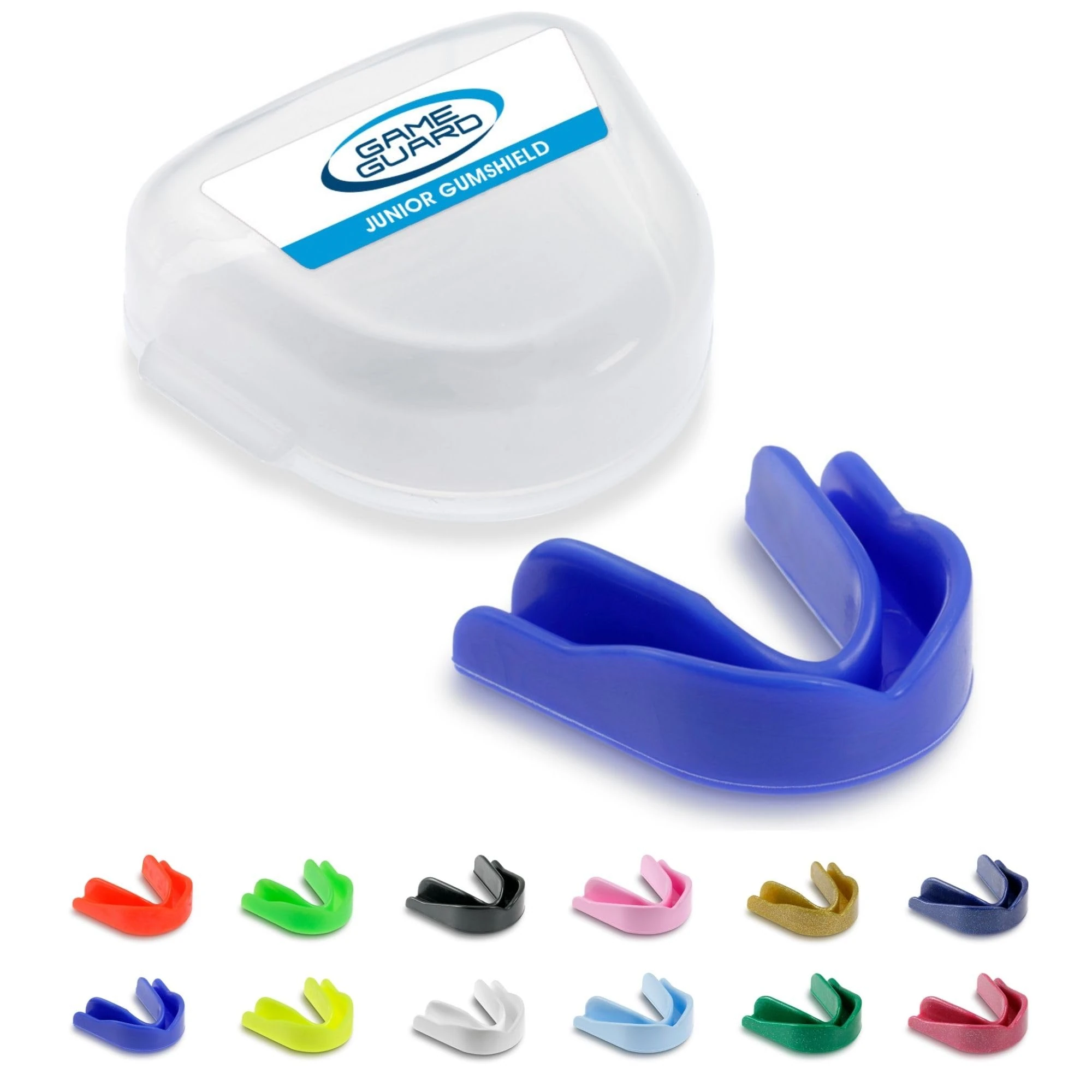 GAME GUARD Boil & Bite Mouth Guard/Gum Shield – Mouldable Mouthguard/gumshields - CE Approved, School Sports, Rugby, Hockey, Boxing, GAA, Martial Arts