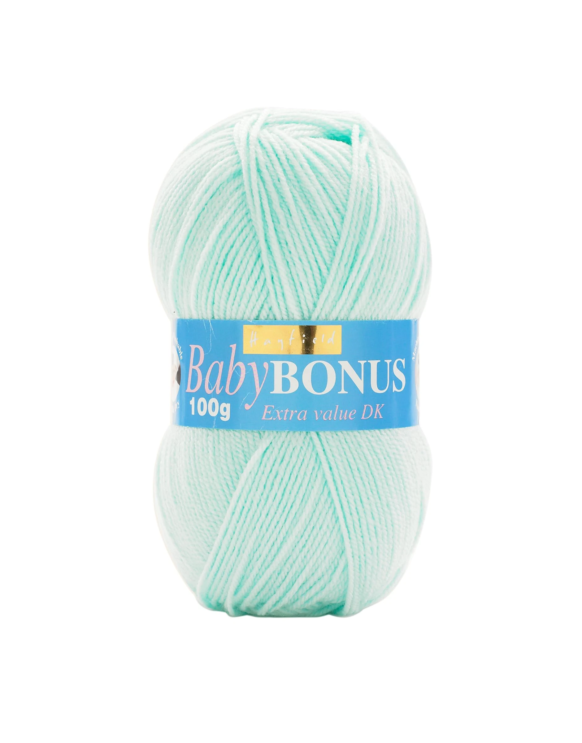 Sirdar Wool Hayfield Bonus DK Double Knitting, Baby Mint (853), 100g