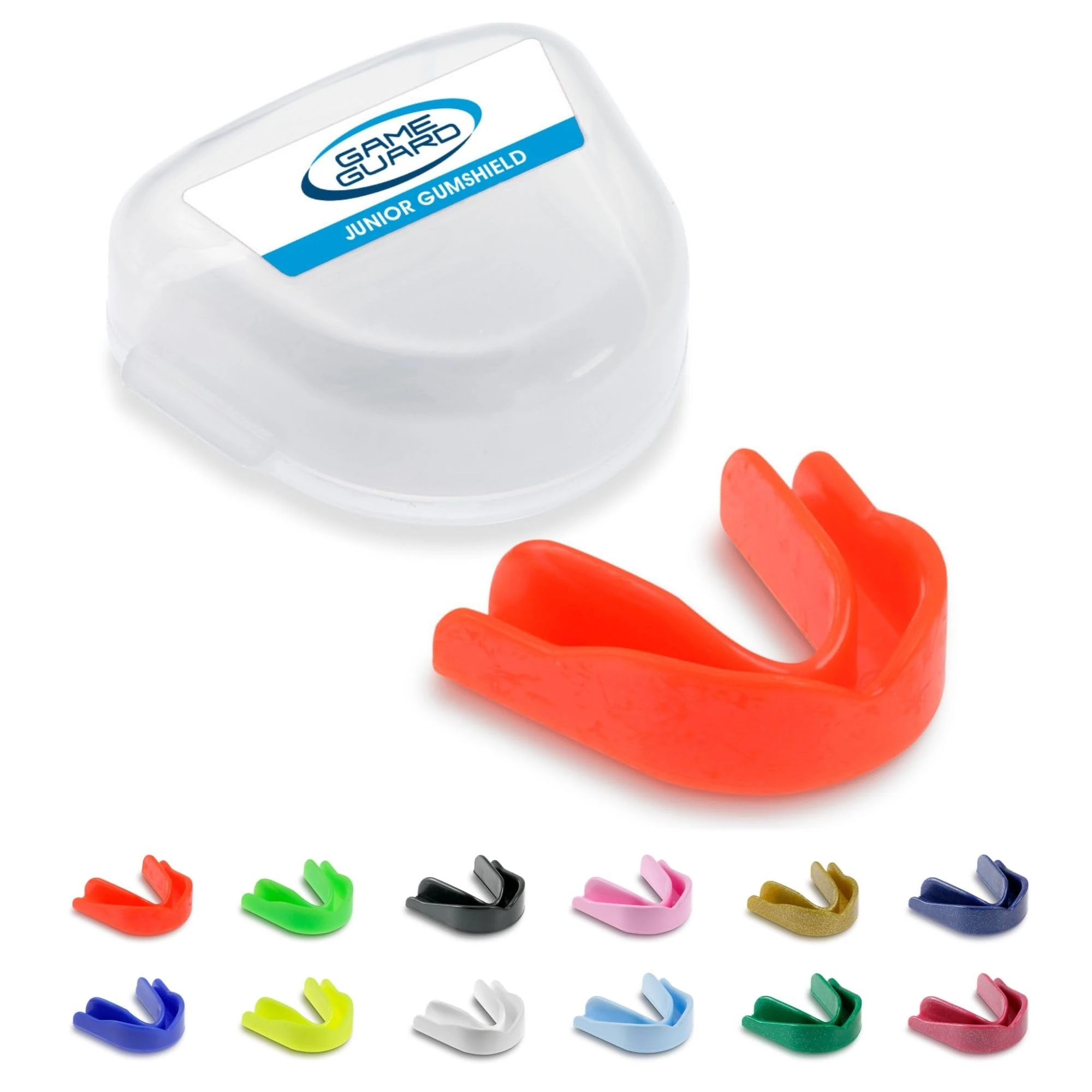GAME GUARD Boil & Bite Mouth Guard/Gum Shield – Mouldable Mouthguard/gumshields - CE Approved, School Sports, Rugby, Hockey, Boxing, GAA, Martial Arts