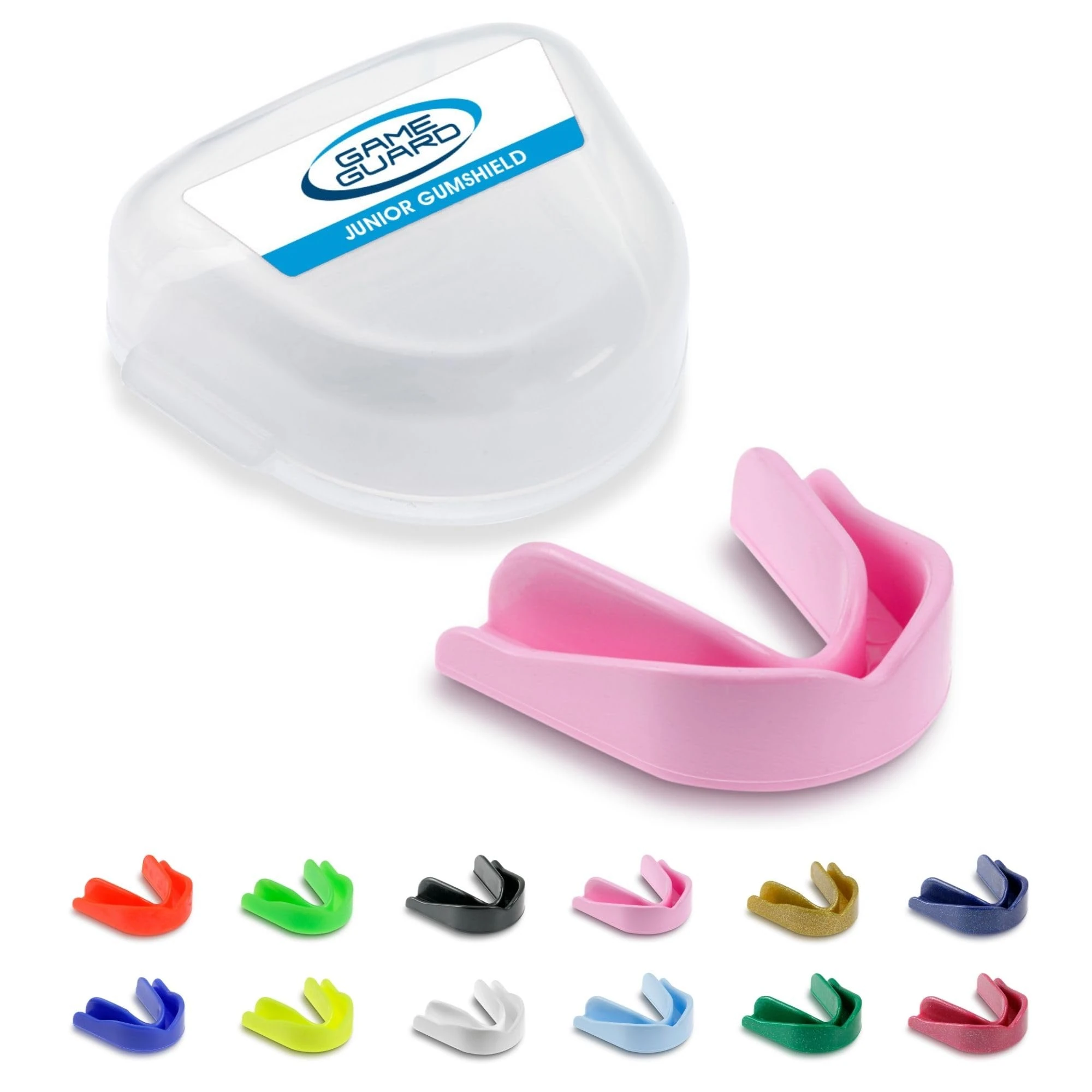 GAME GUARD Boil & Bite Mouth Guard/Gum Shield – Mouldable Mouthguard/gumshields - CE Approved, School Sports, Rugby, Hockey, Boxing, GAA, Martial Arts