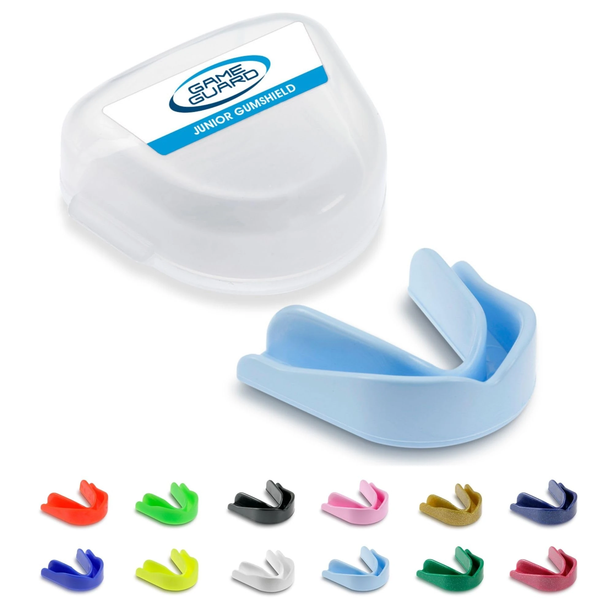GAME GUARD Boil & Bite Mouth Guard/Gum Shield – Mouldable Mouthguard/gumshields - CE Approved, School Sports, Rugby, Hockey, Boxing, GAA, Martial Arts