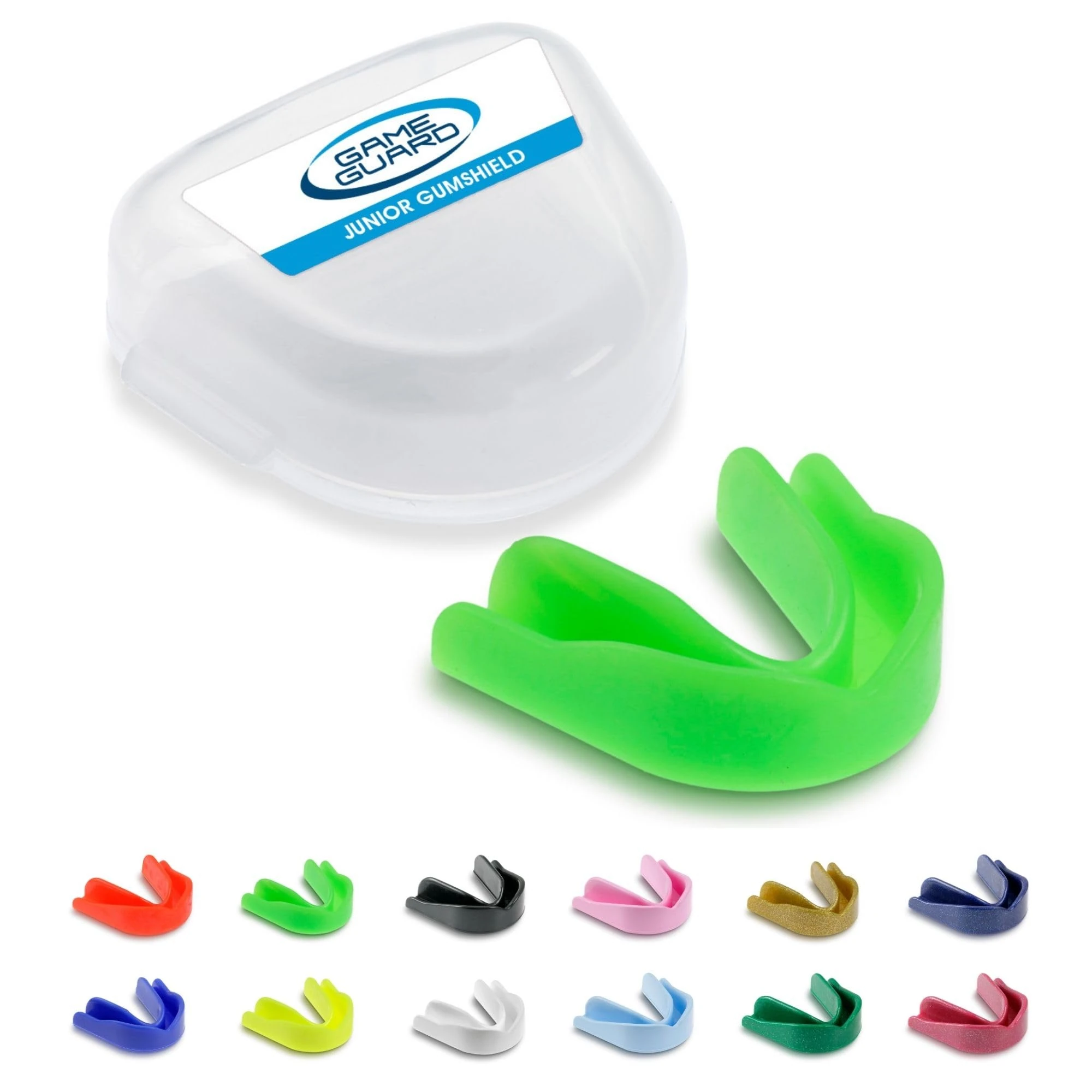 GAME GUARD Boil & Bite Mouth Guard/Gum Shield – Mouldable Mouthguard/gumshields - CE Approved, School Sports, Rugby, Hockey, Boxing, GAA, Martial Arts