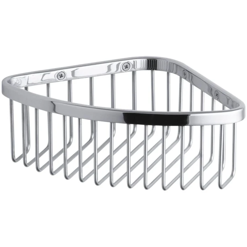 KOHLER K-1896-S Medium Shower Basket, Polished Stainless