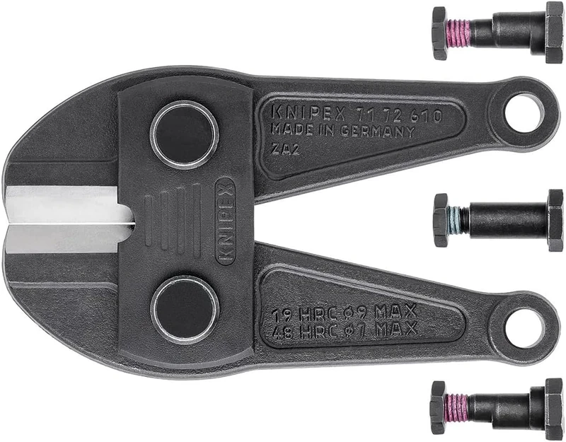 KNIPEX Spare Cutter Head for 71 72 610 Complete with Screws, 71 79 610