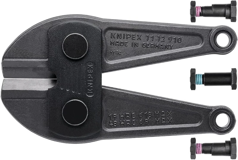 KNIPEX Spare Cutter Head for 71 72 910 Complete with Screws, 71 79 910