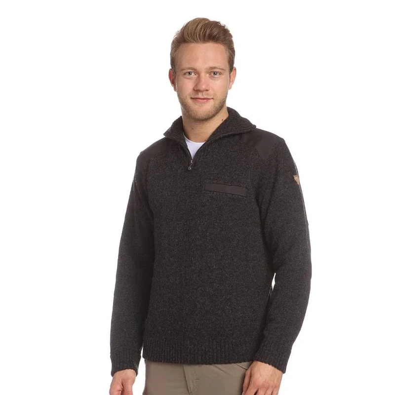 Fjallraven Koster Sweater M Sweatshirt - Dark Grey, M
