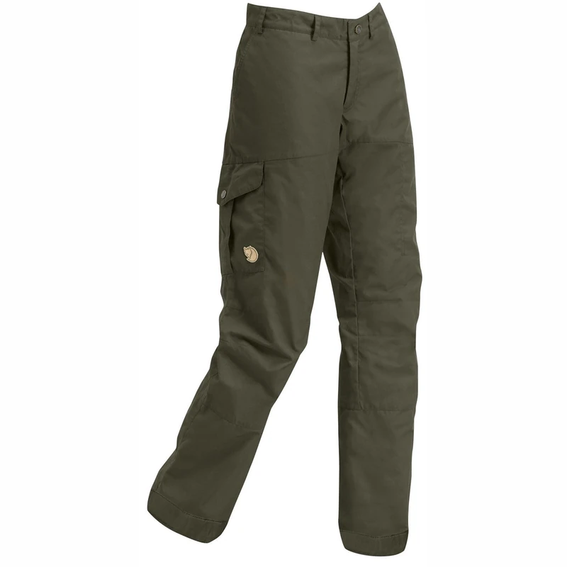 Fjällräven F89170-633 Karla Trousers Hydratic, Women, Dark Olive, 44 - Image 1