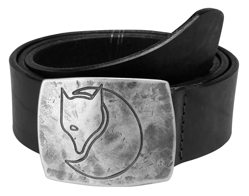 Fjällräven Men Murena Silver Belt - Black, Large