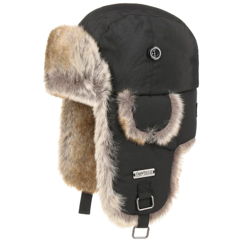 Barts Kamikaze Black Trapper Hat