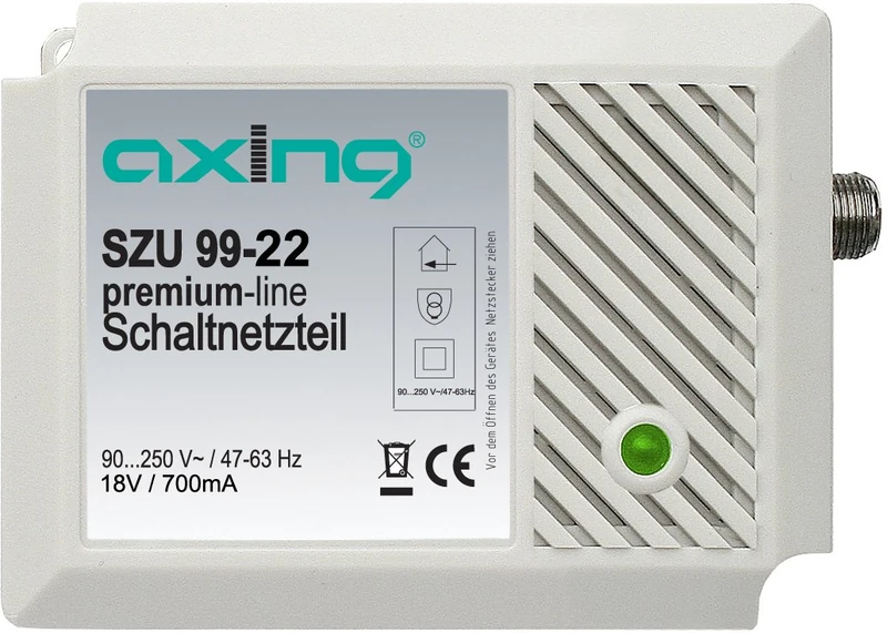 Axing SZU 99-22 18V/700mA Switching Power Supply for Satellite Components