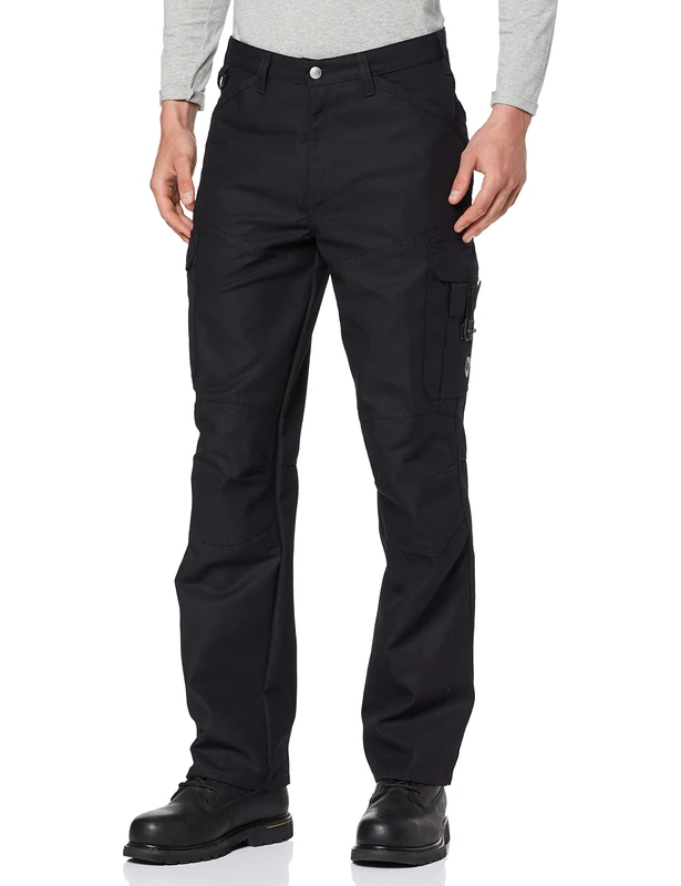BP 1466-560-32-56, Work trousers, with pockets 310,00 g/m², fabric blend black, 39/40