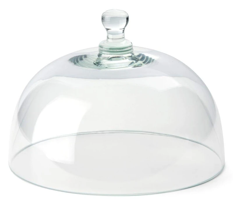 Continenta Glass Dome, Wood, Light Brown, One Size