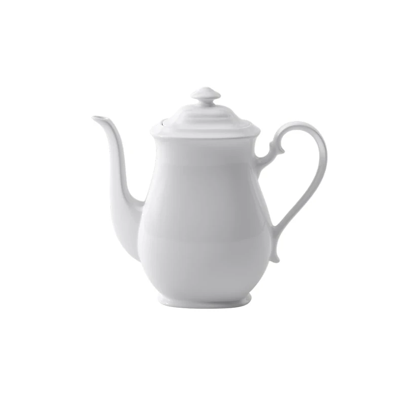 Villeroy & Boch - Royal Coffee Pot, Classic Porcelain jug with lid, Made of high Quality Premium Porcelain, Dishwasher Safe, 1100 ml